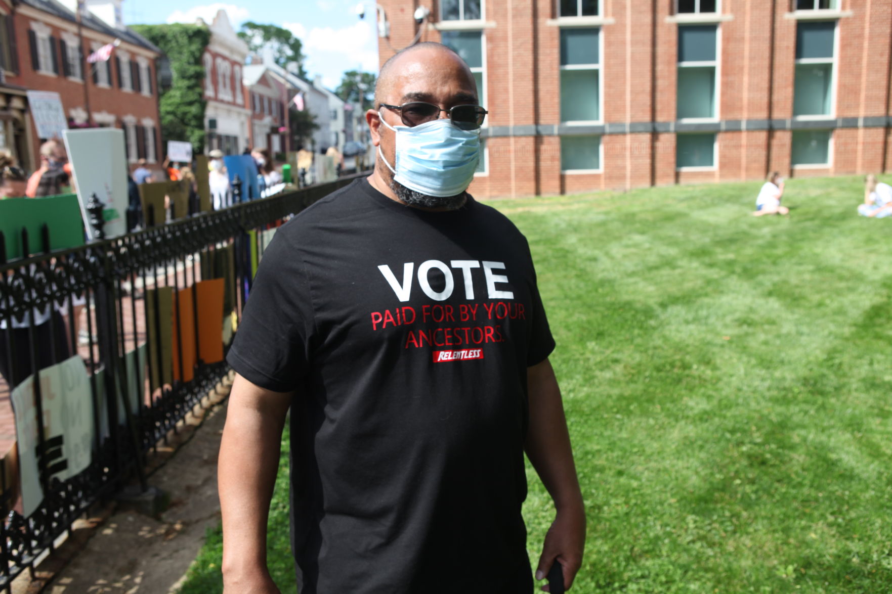 “I Can’t Breathe” Walk Through Leesburg | Phillip Thompson